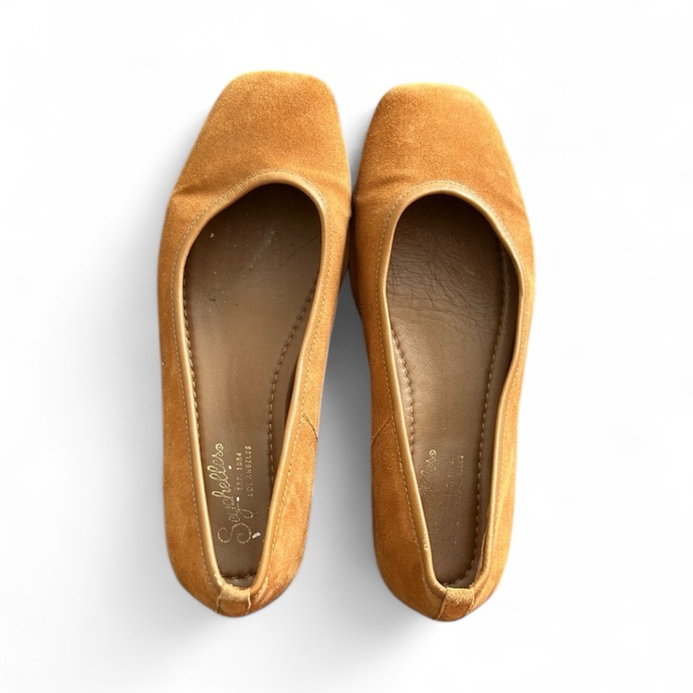 Seychelles Brown Suede flats